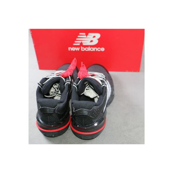 New Balance Hesi Low V2 Mens 6.5 Wide 2E Basketball Shoes Black White BBHSLAT2 main image 4